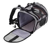 2pcs Pet Travel Backpack Cat Backpacks Travel Backpacks Small Dog Harness Outdoor Puppy Carrier Backpacks for Travel Expandable Backpack Cat Carrying Pouch Pet Carrier Bag BESPORTBLE