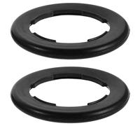 2pcs Petrol Cap Rubber Seal Black Rubber Gasket for Motorcycle Tanks
