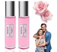 2Pcs Pheromone Perfume for Women, Long-Lasting & Addictive Roll on Perfume, Romantic Women's Fragrances, 10ml