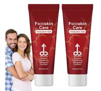 2PCS Phi-mosis Correction Gel,Redundant Pre-puce Corrector Gel,Correction Gel for Excessive Fore-skin,Natural Ingredients Phi-mosis Fore-skin Correction Gel,Tight Fore-skin Cream Treatments,Phi-mosis