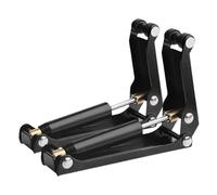 2pcs Piano Slow Close Device Ultra Thin Black Aluminum Alloy