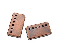 2Pcs Pickup Covers Humbuckers Copper Guitar Humbuckers Pickup Covers Set Pickup Humbuckers For Neck & Bridge