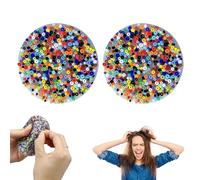 2PCS Picky Pad - Skin Picking Fidget Toys for Stress & Anxiety Relief, Sensory Toys Kit for Adults, Teens with Dermatillomania & ADHD - Portable Fidget Pad Solution
