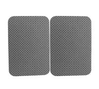 2pcs Pilates Grip Pads 11.8x7.9in Suede Fabric Foldable for Gym | Non Slip Hand Workout Pads, Pullup Bars and Fitness Equipment, Portable Traction, at Home the Go