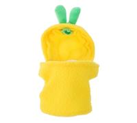 2pcs Pineapple Shaped Parrot Clothes PET Costume Yellow Polyester | Novelty Playful Fruit Theme Design, Suitable for Small Parrots and Parakeets, for Photo Shoots and PET Sessions