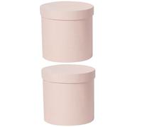 2pcs Pink Floral Treat Box for Wedding Day Paperboard Storage