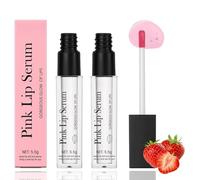 2PCS Pink Lip Serum,Lip Plumper,Pink Lip Gloss,Tinted Lip Balm,Color Changing Lip Gloss,Lip Care Serum,Li-p Stain Long Lasting,Plumping Li-p Gloss,Nourishing Repair Li-p Oil,Moisturising Li-p Balm