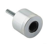 2PCS Pipe Cleaning Brush Set, Fit for Electric Drill, Metal Tube Cleaner with Interchangeable Wire Brush Heads, Rust Removal and Deburring Tool(15MM)