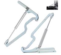 2Pcs Piston Gas Strut Hinge, 120N Heavy Duty Shock-Absorbing Hinges Replacement Spare Part for Keter Store It Out/Arc/Max/Ace/Prem 1150 XL/Elite Storage Box 565308