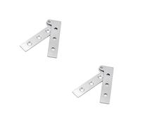 2PCS Pivot Hinge,360 Degree Rotation Concealing Hinge for Secret Door Heavy Duty Concealed Installation,65 * 22 * 13mm