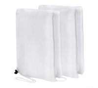 2PCS Plant Netting Covers with Drawstring and Zipper for Greenhouse Use to Protect Vegetables Fruits and Flowers from Insects and Pests (160 * 180cm)