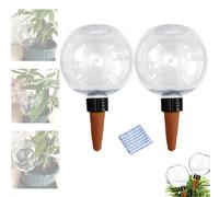 2PCS Plant Watering Globes, 500 ML Large Capacity SelfWatering Plant Spikes Device, Plant Bulbs Insert with Terracotta Spikes, Slow Release SelfWaterings System for Indoor Outdoor Plants