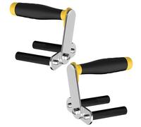2PCS Plasterboard lifter Easy Panel Carrier Gripper Drywall Lifts Ergonomic Plate for Plywood Sheet Goods General Purpose Glass Handy Grip Hand Board Lifter Particle Thick Panels