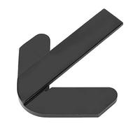 2pcs Plastic Center Finder Ruler, ABS Edges Finding Tool for Mini Lathe and Milling Machine, Lightweight Positioning Gauge for Round Workpiece Center Alignment, 32g Measuring Tool