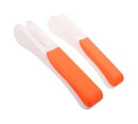 2pcs Plastic Commode Chair Armrest Pads White Anti Slip Support