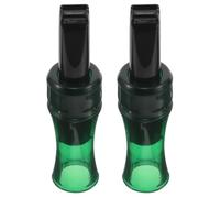 2pcs Plastic Crow Call Whistle for Hunting Bird Watching Realistic Crow Sound Calling Device Easy to Carry Spot Suitable for Outdoor Photography