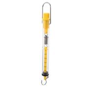 2pcs Plastic Cylinder Dynamometer Spring Weighing Scale 25n 2500g