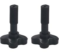 2PCS Plastic Fixing Screw Black for Garden Swing Canopy Frame M12