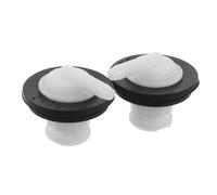 2pcs Plastic Fuel Tank Vent Cap for Diesel Oil Tanks | Vented oil cap structure, rubber seal, prevents splashing, blocks dust and dirt, for light trucks and agricultural vehicles