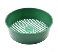 2Pcs Plastic Garden Sieve for Screening Compost Soil and Sand - Compact 16CM Diameter Sifter Designed for Gravel and Fine Material Sorting