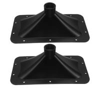2pcs Plastic Horn Flare 1-1/16 Inch Throat for Tweeters