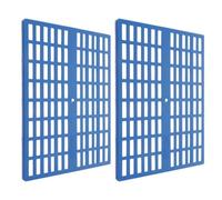 2pcs Plastic Rabbit Cage Mats with High Strength and Urine Prevention, Small Animal Foot Resting Pads Suitable for Rabbits and Chinchillas in Living Room or Kitchen Floor