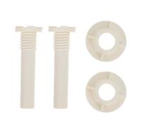 2pcs Plastic Refrigerator Drain Tube for Chest Freezer 54mm White | Universal Fit for Freezer and Fridge, Easy Installation, Leak Prevention, Kitchen and Store Area Use