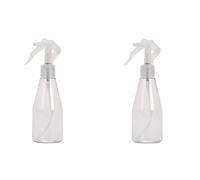 2PCS Plastic Spray Bottles Empty Clear Spray Bottle Refillable Sprayers Salon Beauty Tools Water Sprayer For Essential Oil, Kitchen, Hair And Cleaning(200ML) bottles