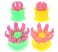 2pcs Plastic Steam Bun Mold for Chinese Dim Sum and Pastry Making