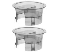 2pcs Plastic Water Pitcher Replacement Lid, Cover for Cold Beverages | Design for Juice and Tea, Versatile Kitchen Use, Helps Replace Lost Tops and Prevent Spills