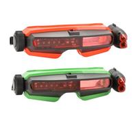 2Pcs Play LED Light Beams Laser Game Simple Adjustable Laser Goggles Toy ABS Up To 10m Cool Glasses For Kids