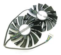 2pcs PLD10010S12HH 95mm 12V 0.40A VGA Fan For MSI GTX 950 960 970 980 980Ti GAMING 2G 4G Graphics Card Cooler Cooling(PLD10010S12HH-6W-6P)