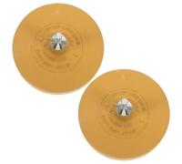 2pcs Pneumatic Adhesive Remover Wheel 3.5 Inch Rubber Iron