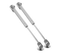 2pcs Pneumatic Bed Lift Support Rod 100n for Kitchen Cabinet Doors | Dual Piston Hydraulic Lift, Tight Spaces, Iron Plastic Rubber Build, Secure 30 to 120 Degree Positioning