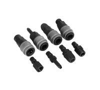 2pcs Pneumatic Connector Plastic C Type Quick Connector Pneumatic high Pressure Connector PP20 SP20 PF20 SF20 PH20 SH20 PM20 SM20 Pneumatic Connector(SG PM,20)