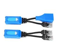 2pcs POE Cable Connectors, POE Combiner Splitter, Combiner Power Cable Kit for Providing Versatility for Powering A Wide Range Of Devices