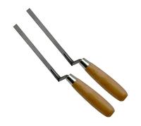 2Pcs Pointing Trowel Brick Jointer Bricklaying Tool for Pointing Mortar Cement Trowel Pointing Tool Finger Trowel Tuck