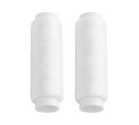 2Pcs Polyester Pro Sewing Thread 110m White Polyester Sew-All Thread Machine and Hand Stitching Strong Thread for Hand StitchingQuilting Leather Upholstery Shoe Bag All Fabrics and Seams