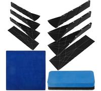 2Pcs Polygon Measuring Spoons Silicone Flat Measuring Spoons Foldable Magnetic Measuring Spoon Multifunction Folds Flat Kitchen Measuring Scoop for Wet Dry Ingredients