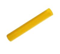 2pcs Polyoxymethylene POM Rods, High Strength Plastic Round Bars 5dm Length for Handmade Model Making(Yellow,25mm)