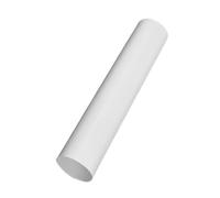 2pcs Polypropylene Frosted Panels, Plastic PP Flat Sheet White/Black Thick 0.8-1.5mm for DIY Projects(White,1.5x210x297mm)