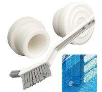 2Pcs Pool Ladder End Caps, 1.9 inch Bumper Rubber Plugs Universal Fit Inground Above Ground Pool Steps Non Slip Pool Ladder Accessories Underwater Escalators Resistance