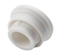 2pcs Pool Ladder Rubber Buffer Bumper, 1.5"/40mm Inner Diameter White Stopper for Swimming Pool Ladder Protection, Anti-Scratch Accessories