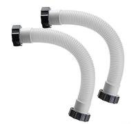 2Pcs Pool Sand Filter Pump Hose, Flexible Polyethylene Replacement Hose 11535 Interconnecting Ho-se for 16 Inch Pool Sand Filter Pump for Intex 26371CA 26371EH 28647EG
