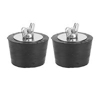 2pcs Pool Winterizing Plug, 38mm/1.5inch Rubber Winter Expansion Plugs Winter Plug Expanding Pipe Plugs for Swimming Pool Spa Pipework Winter Fittings