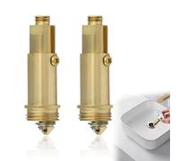 2PCS Pop Up Sink Plug Replacement Click Clack Basin Waste Assembly Basin Pop Up Click Clack Plug Bolt Replacement Internal Spring Push Down Bath Plug Replacement for Most Bath Tub Basin Drain Stopper
