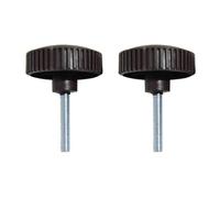2Pcs Porch Swing Fixing Screws Canopy Manual Knob Rocking Chair Replacement Part for Garden, Courtyard, Patio, Yard, Balcony