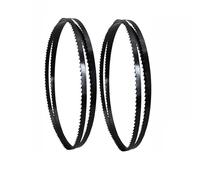 2pcs Portable Bandsaw Blade, 6 TPI X 3/8'' Inch Width Band Saw Blades, 9.5mm Width Cutting Wood Tool For Plastic Wood(55 x 3/8 inch)
