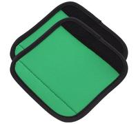 2pcs Portable Barbell Cover Pad with Anti Slip Polyester for Gym Home | Horizontal Bar Sleeve, Bendable Shape, Secure Fixation, Green Finish, Indoor Training Accessory