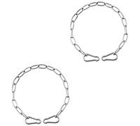 2pcs Portable Door Locks Accessories for Hammock Horse Gate Chain Fence Stalls Lock The Barn Accessory Replaceable Supplies
